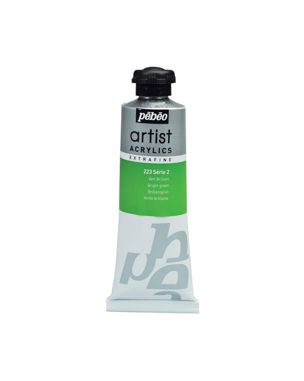 EXTRA FINE ARTIST ACRYLICS, Bright green, No. 223, Series 2, 60 ml