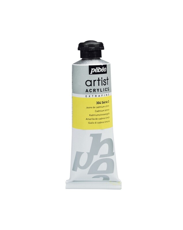 EXTRA FINE ARTIST ACRYLICS, Cadmium lemon, No. 304, Series 3, 60 ml