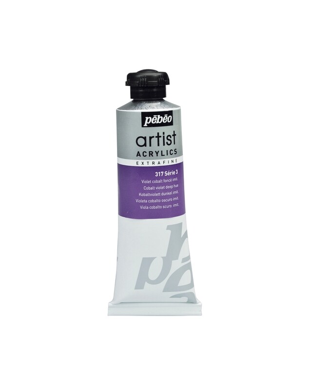 EXTRA FINE ARTIST ACRYLICS, Deep cobalt violet hue, No. 317, Series 3, 60 ml