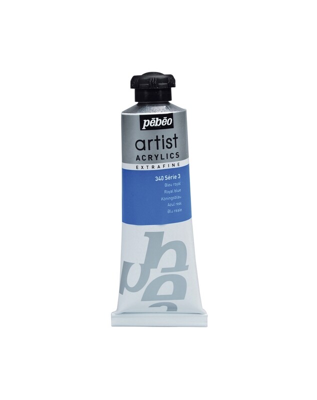 EXTRA FINE ARTIST ACRYLICS, Royal blue, No. 340, Series 3, 60 ml
