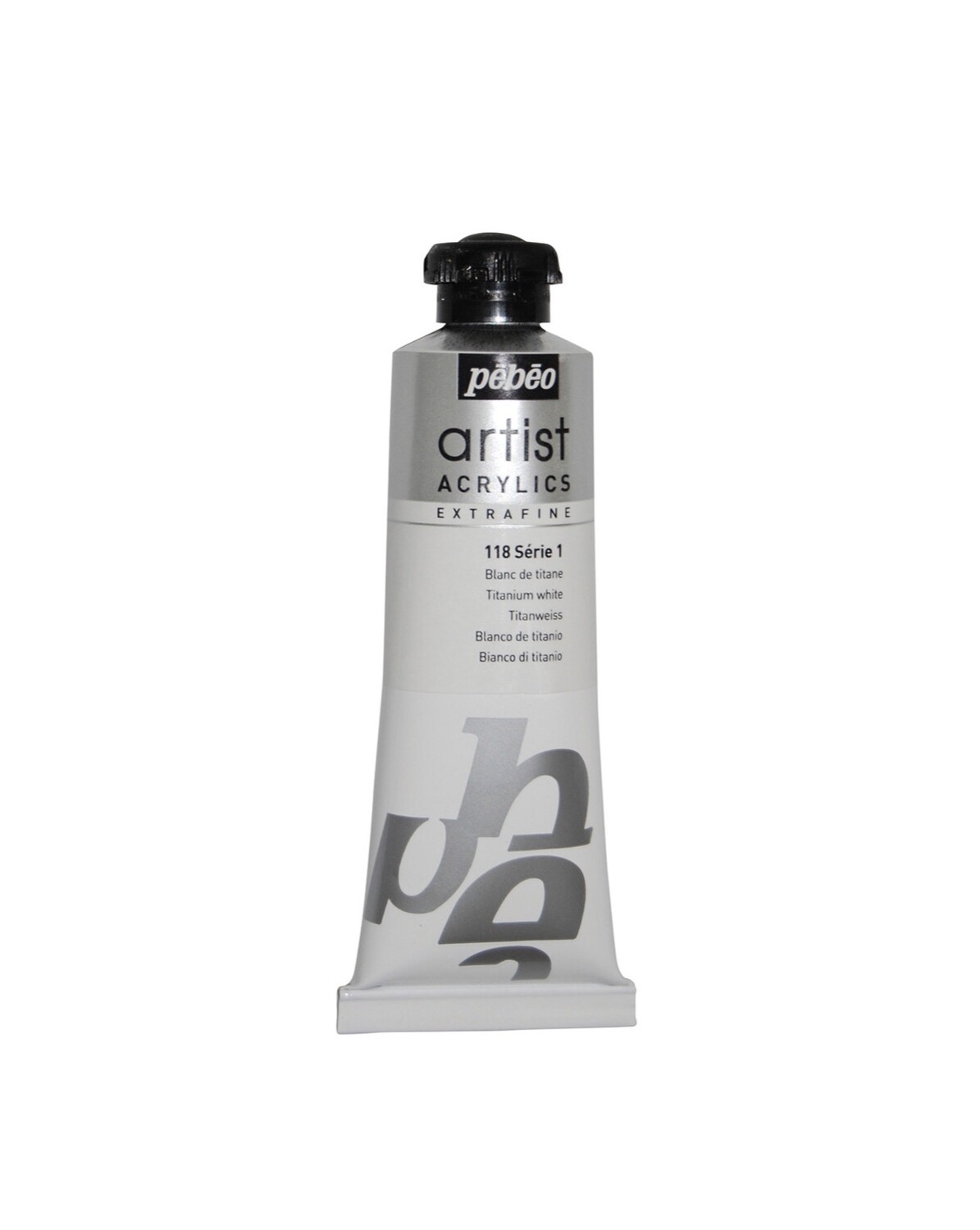 EXTRA FINE ARTIST ACRYLICS, Titanium white, No. 118, Series 1, 60 ml