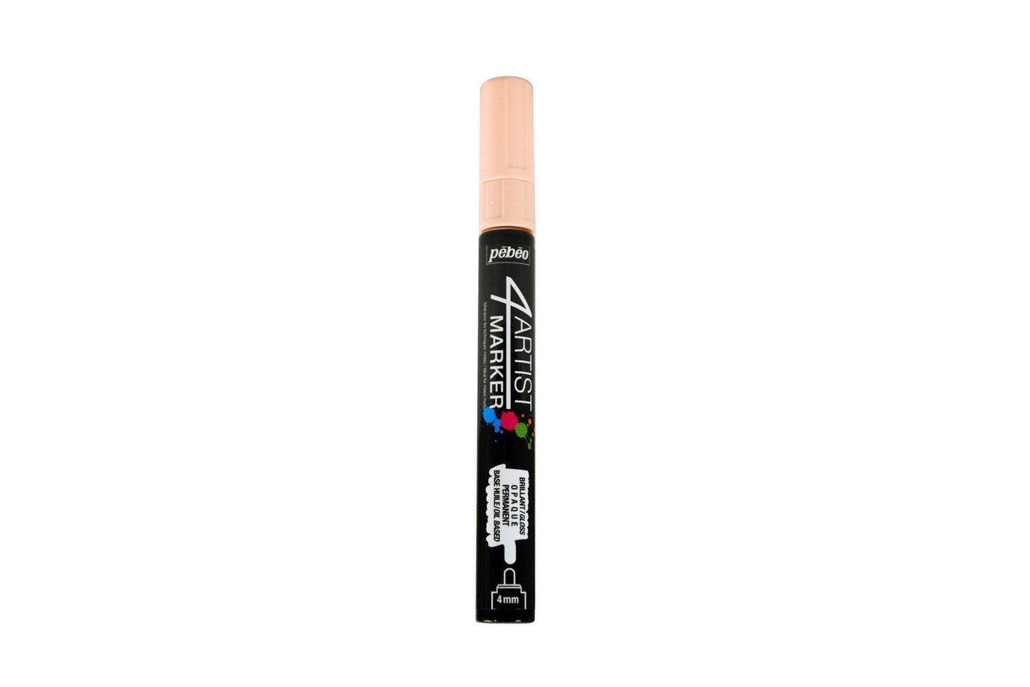 4ARTIST MARKER, Ivory, 4mm round.