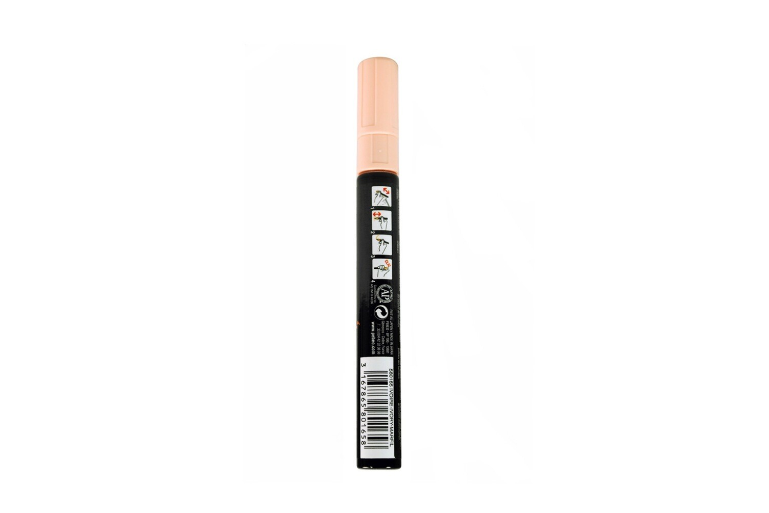 4ARTIST MARKER, Ivory, 4mm round.