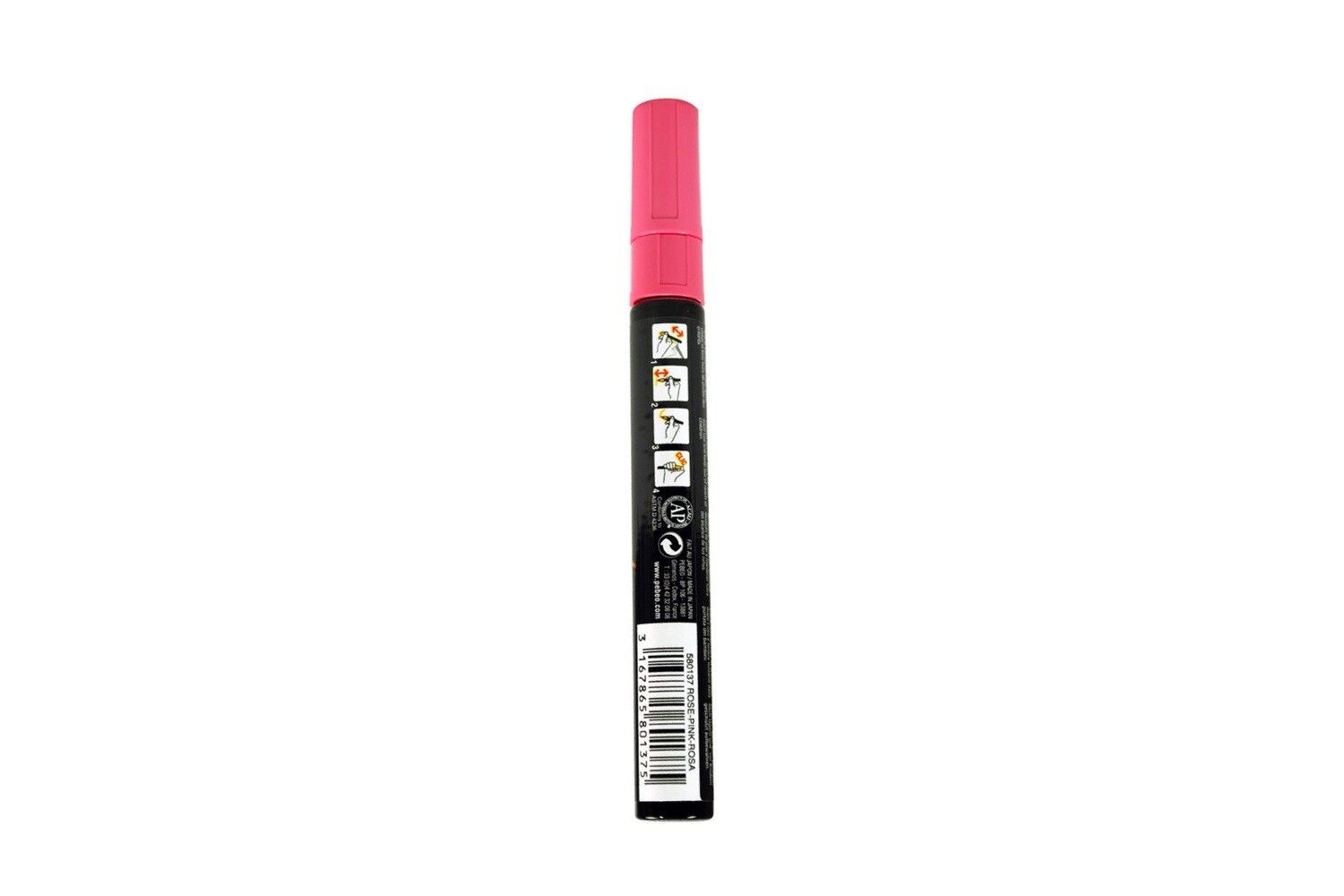 4ARTIST MARKER, Pink, 4mm round.