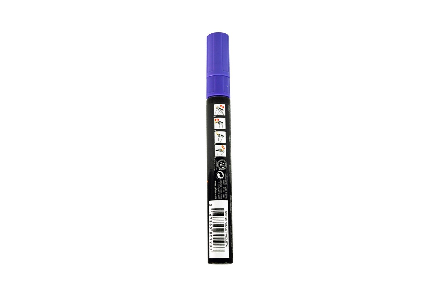 4ARTIST MARKER, Violet, 4mm round.