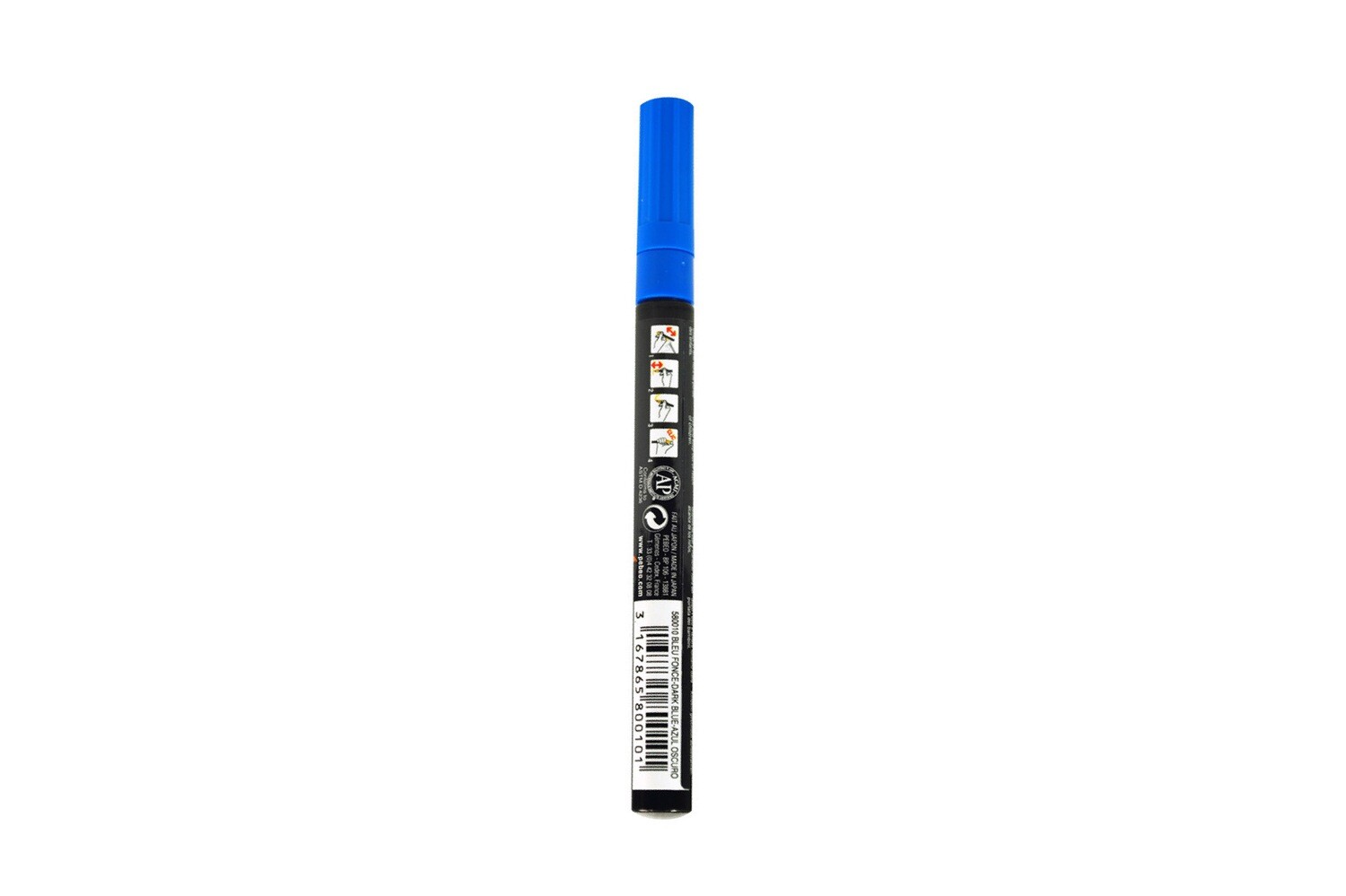 4ARTIST MARKER, Dark blue, 2mm round.