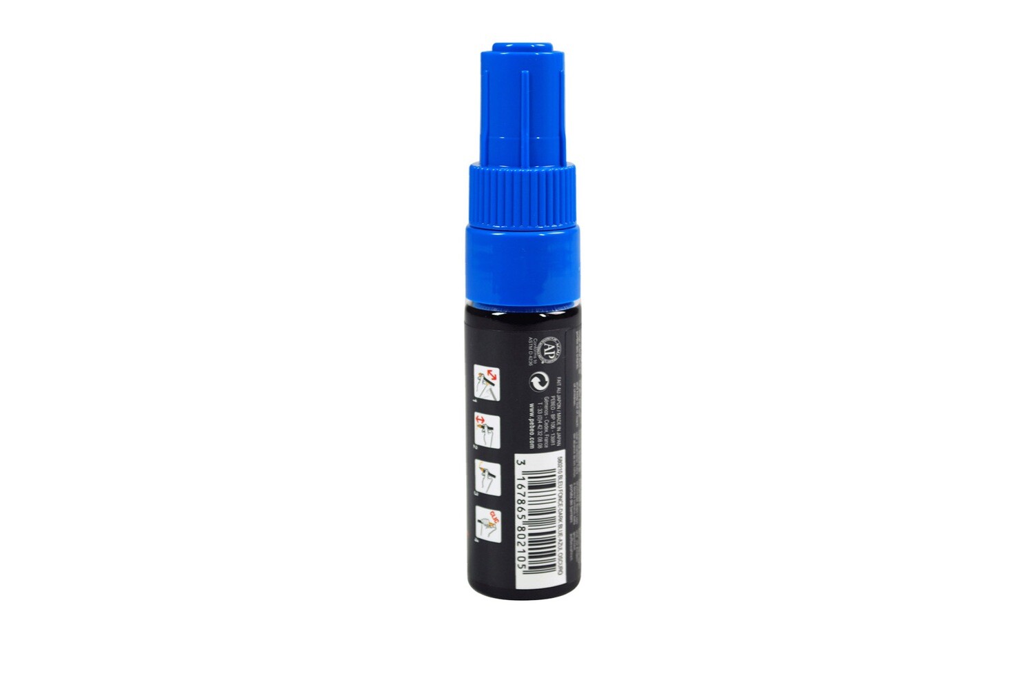 4ARTIST MARKER, Dark blue, 8mm angular.