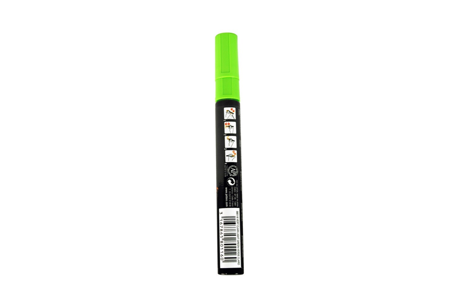 4ARTIST MARKER, Light green, 4mm round.