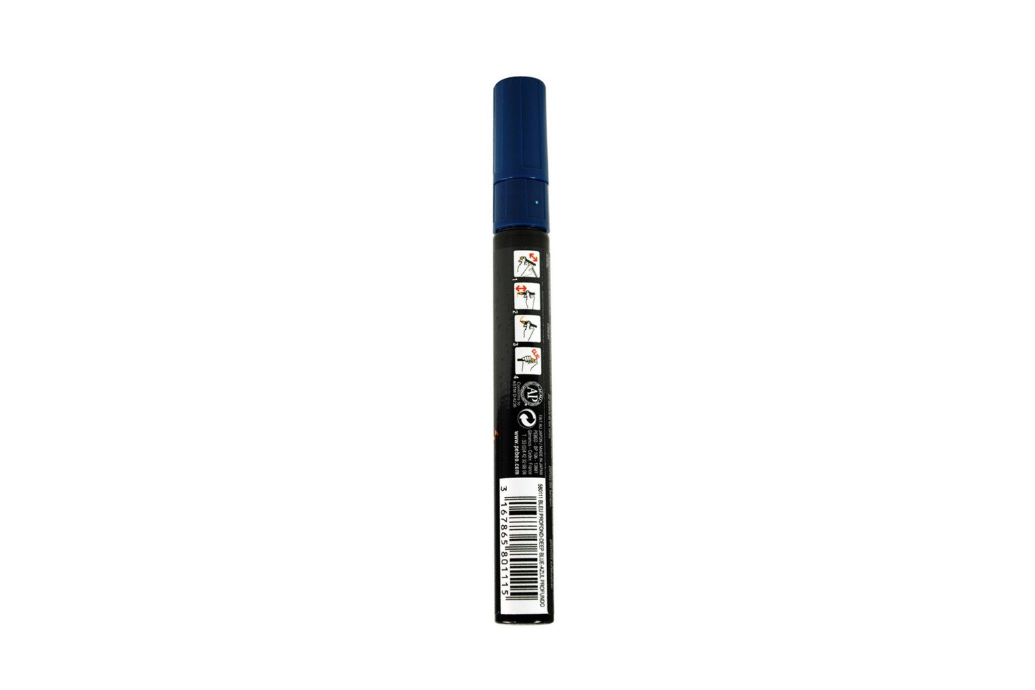 4ARTIST MARKER, Deep blue, 4mm round.