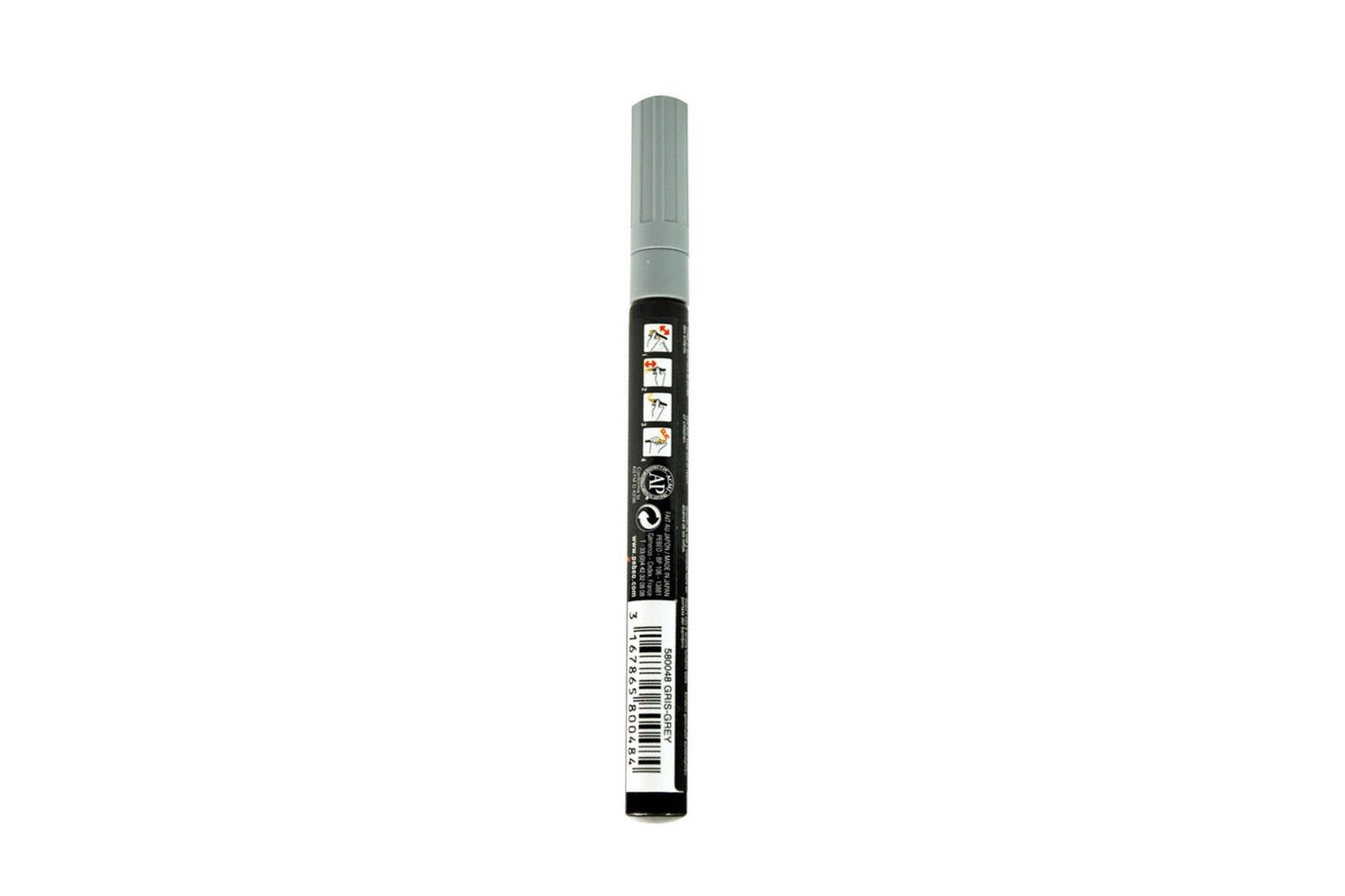 4ARTIST MARKER, Grey, 2mm round.