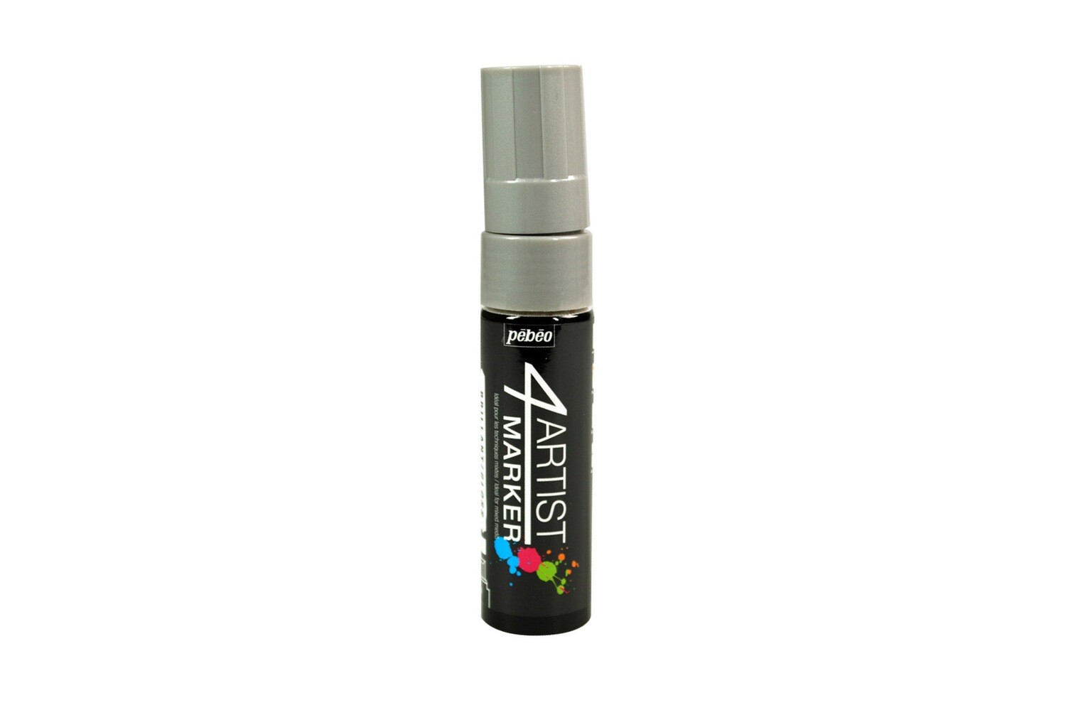 4ARTIST MARKER, Silver, 15mm flat.