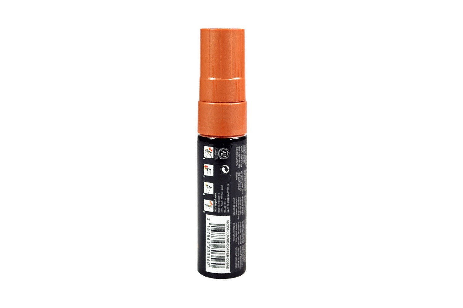4ARTIST MARKER, Copper, 15mm flat.