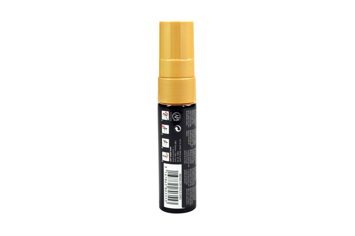 4ARTIST MARKER, Gold, 15mm flat.