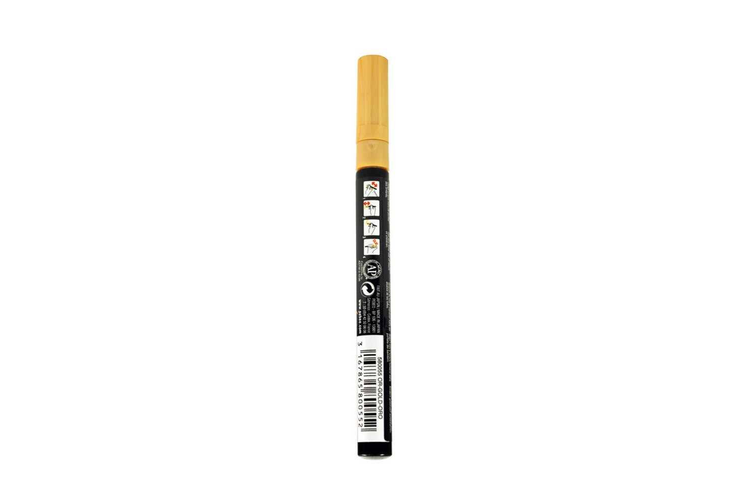 4ARTIST MARKER, Gold, 2mm round.