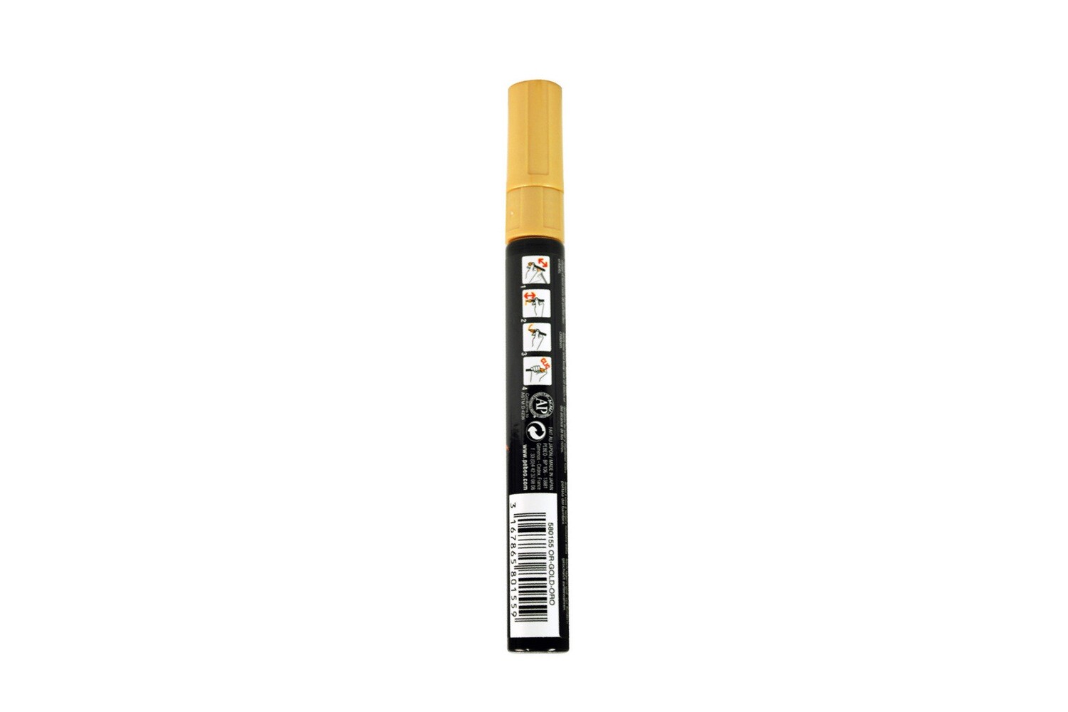 4ARTIST MARKER, Gold, 4mm round.