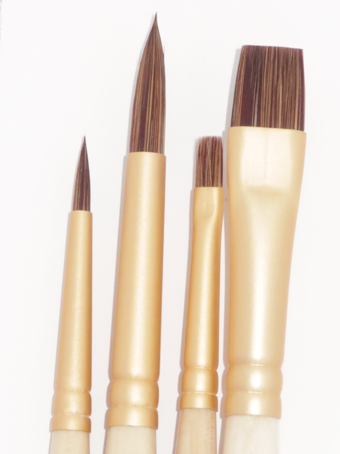 PANART ES-03 Echo Synthetic Brushes set of 4 PANART ES-03 Echo Synthetic Brushes set of 4