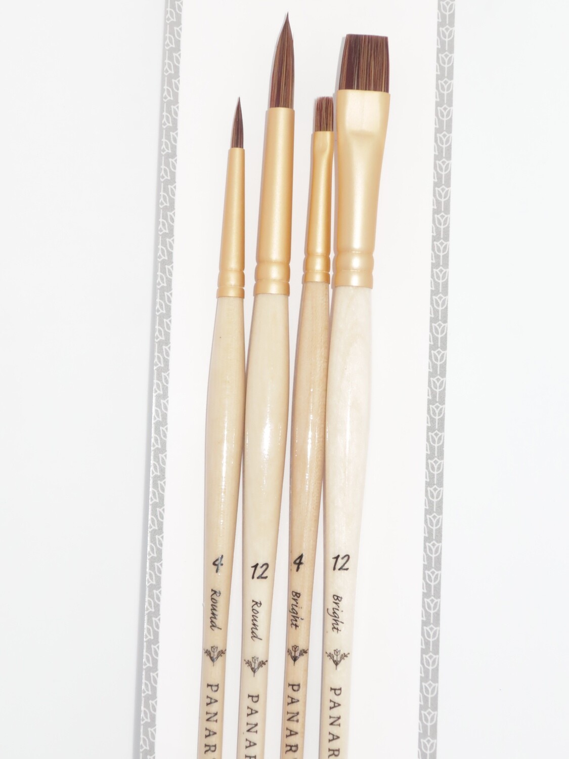 PANART ES-03 Echo Synthetic Brushes set of 4