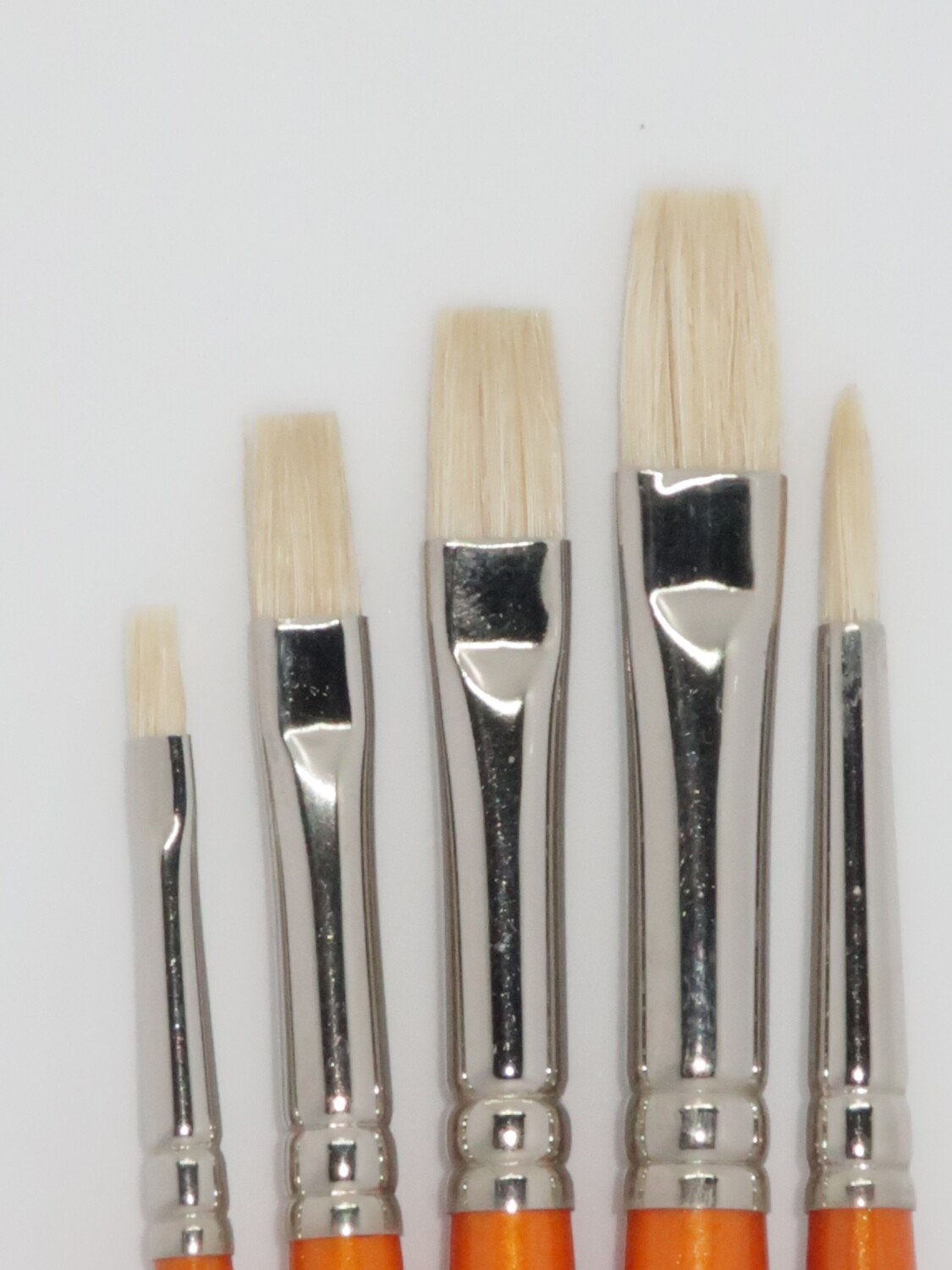 PANART BS-01 Natural Bristle Brushes set of 5 PANART BS-01 Natural Bristle Brushes set of 5