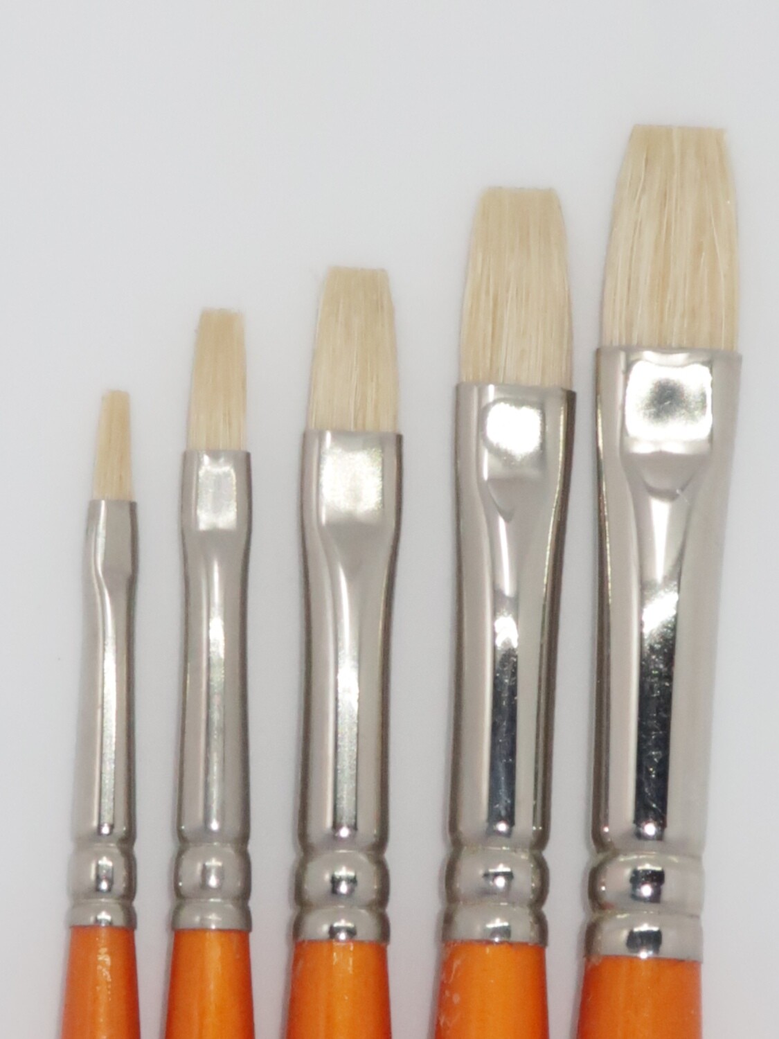 PANART BL-01 Natural Bristle Brushes set of 5 PANART BL-01 Natural Bristle Brushes set of 5