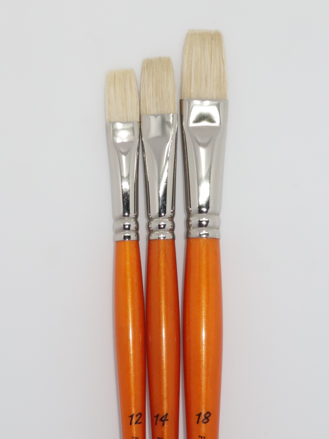 PANART BL-03 Natural Bristle Brushes set of 3
