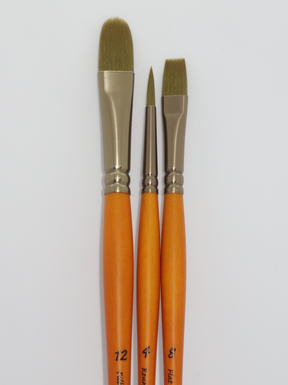 PANART GG-07 Gold Green Brushes set of 3
