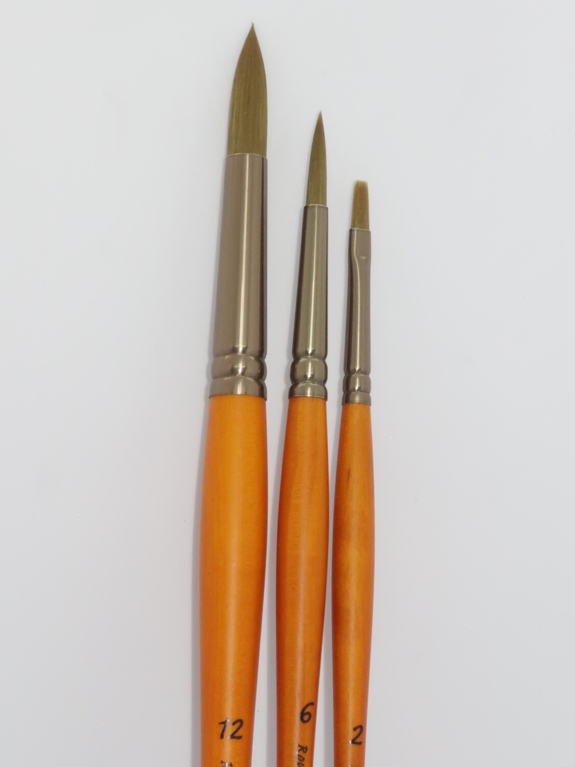 PANART GG-08 Gold Green Brushes set of 3