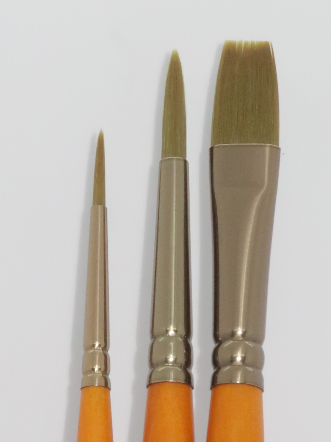 PANART GG-01 Gold Green Brushes set of 3