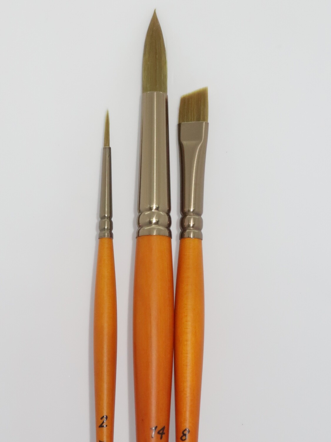 PANART GG-05 Gold Green Brushes set of 3