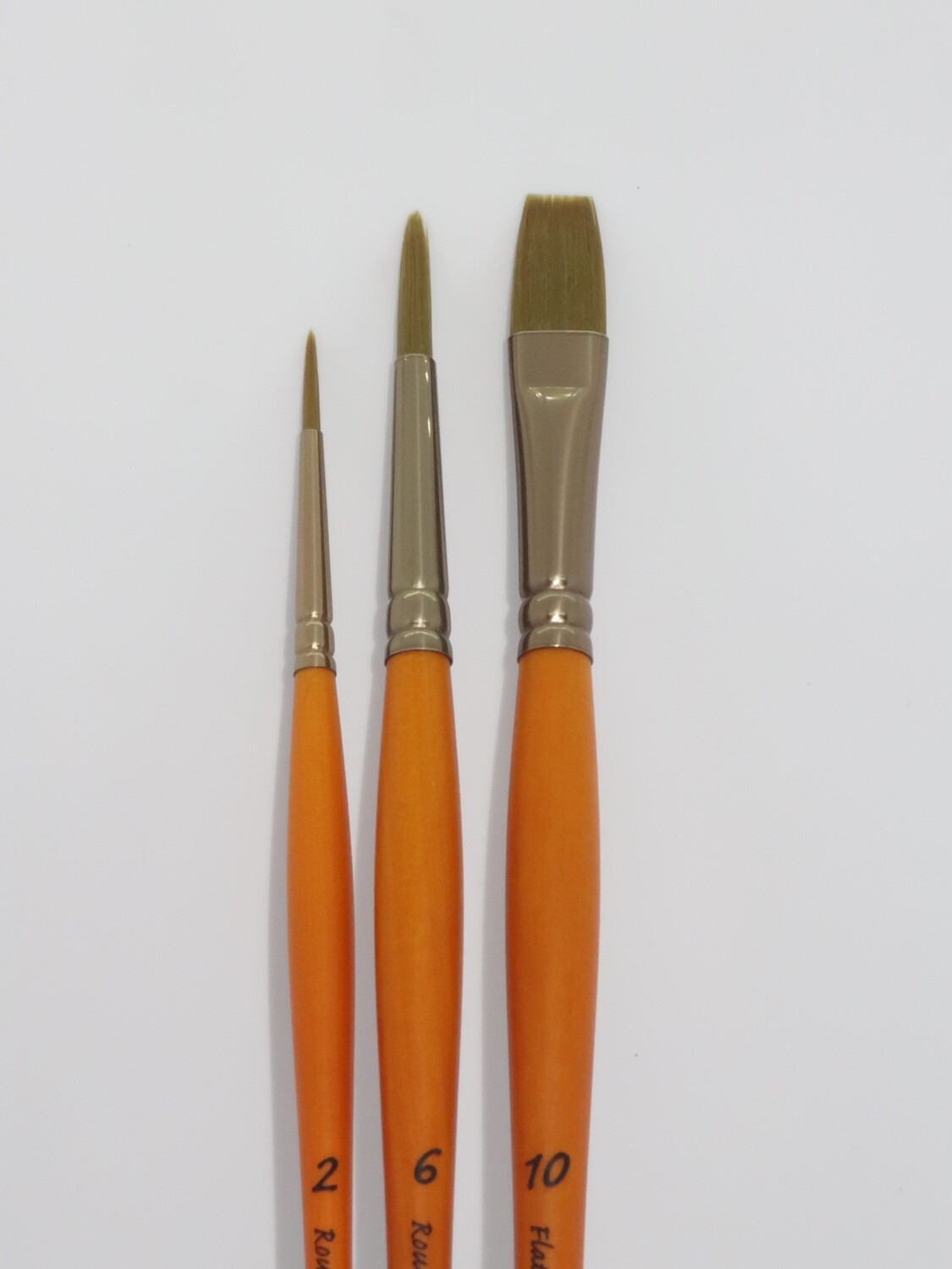 PANART GG-01 Gold Green Brushes set of 3