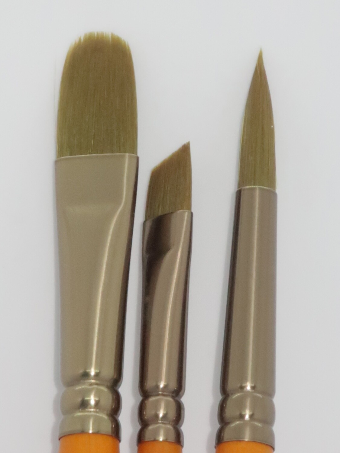 PANART GG-03 Gold Green Brushes set of 3