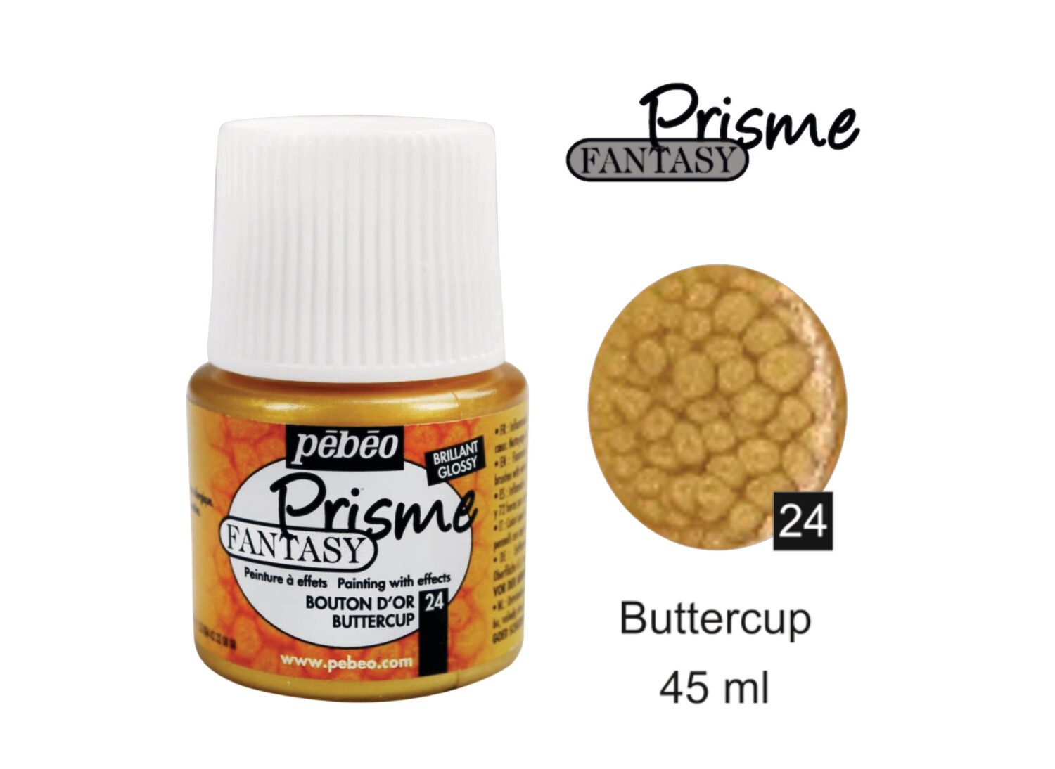 Fantasy Presme Decorative color Buttercup No. 24 , 45 ml