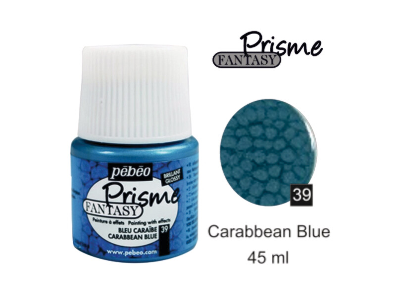 Fantasy Presme Decorative color Caribbean blue No. 39 , 45 ml
