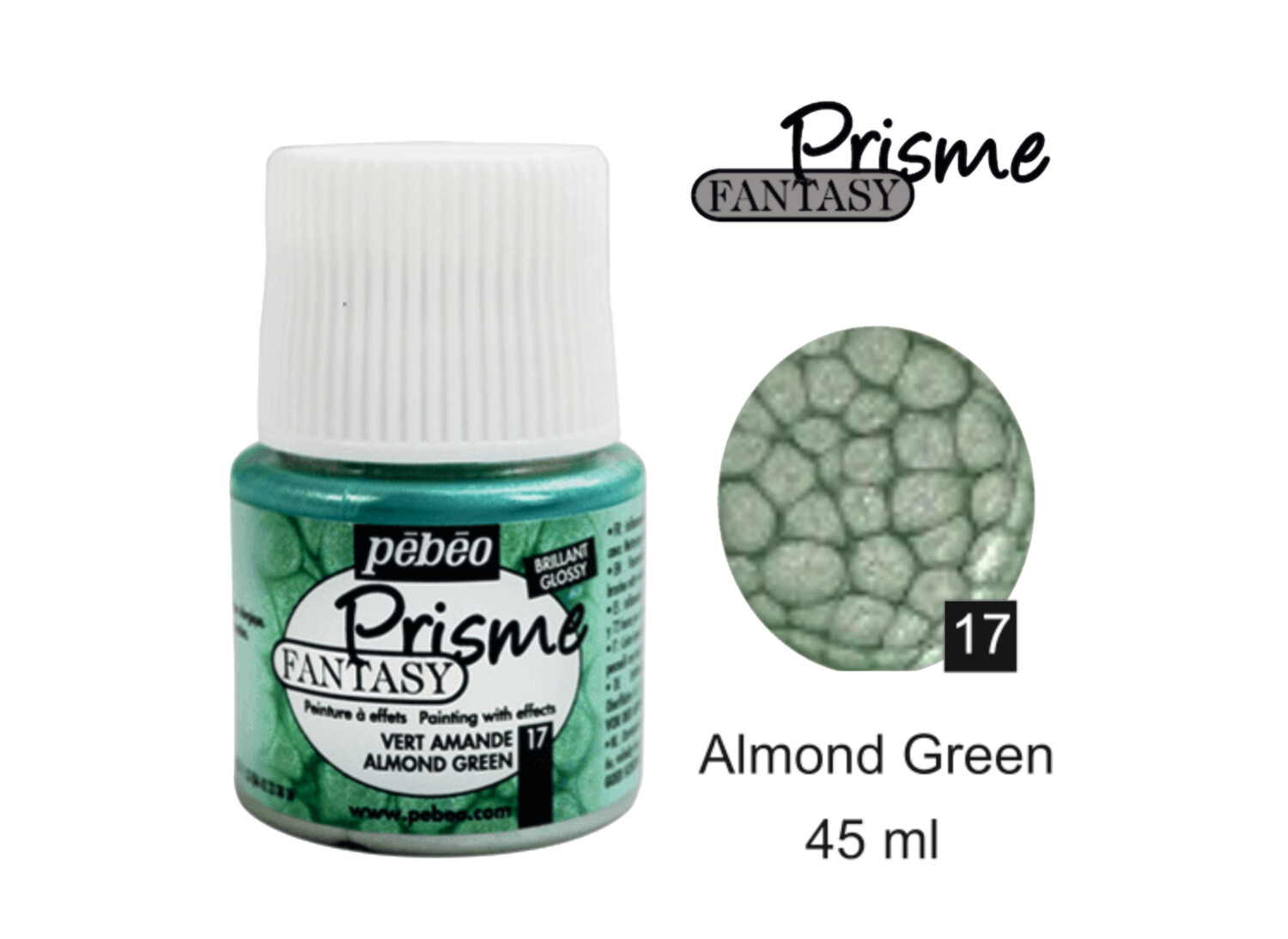 Fantasy Presme Decorative color Almond green No. 17 , 45 ml