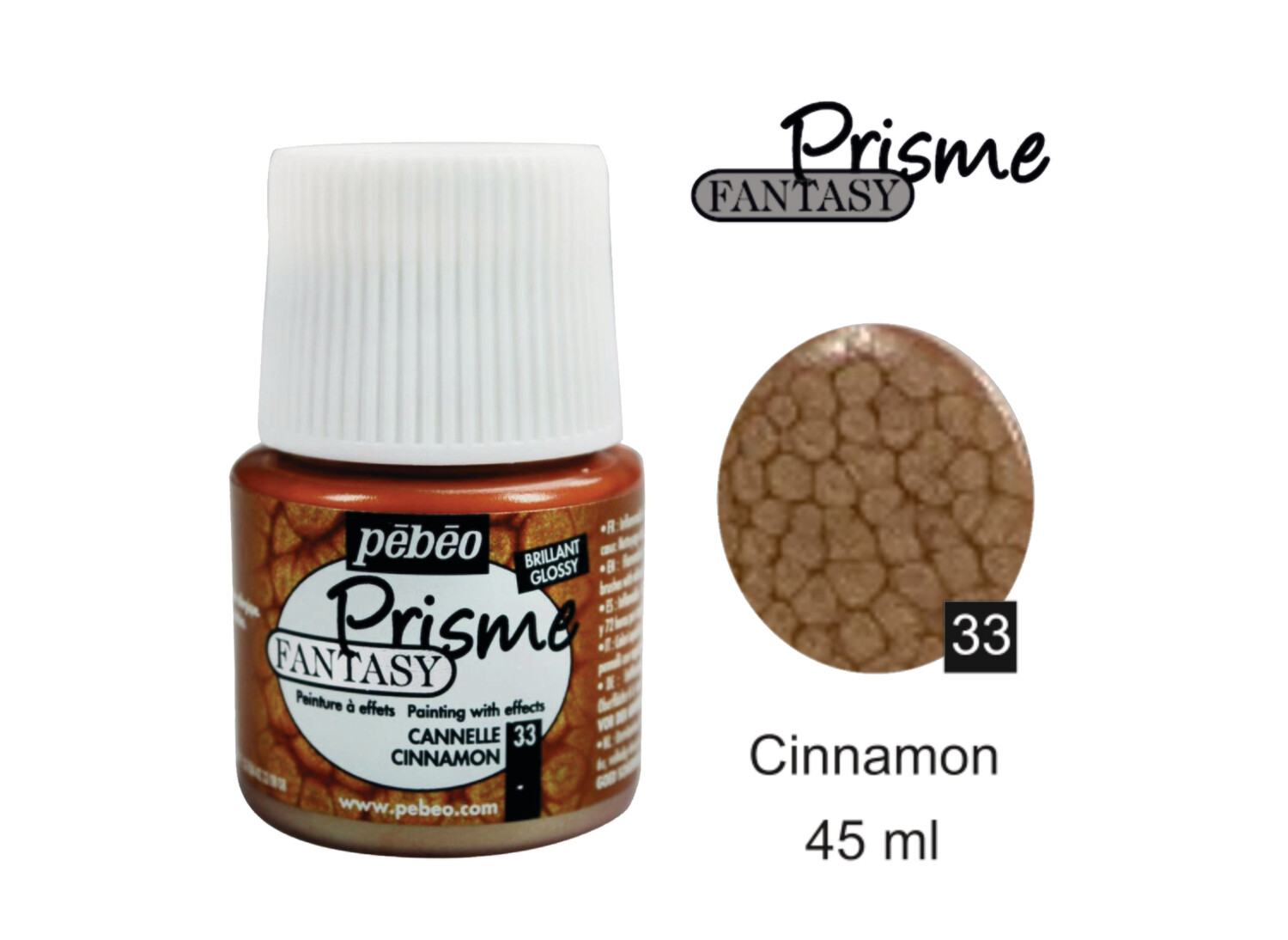 Fantasy Presme Decorative color Cinnamon No. 33 , 45 ml