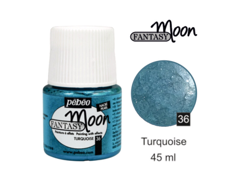 Fantasy Moon Decorative color Turquoise No. 36 , 45 ml