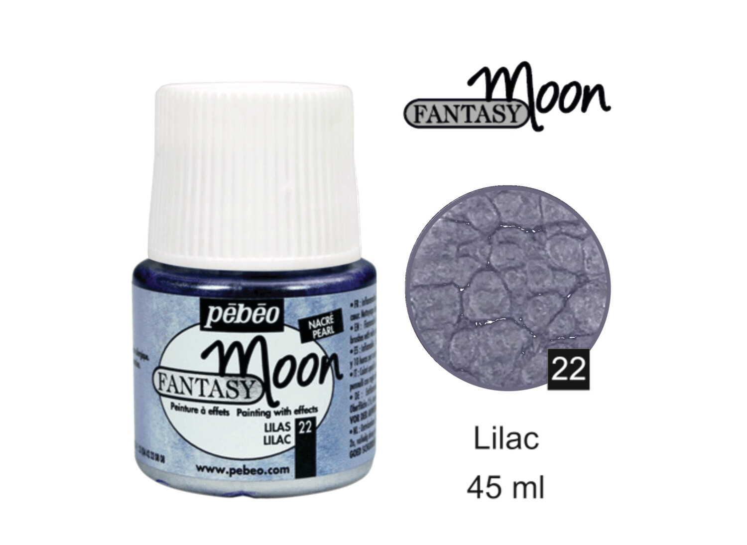 Fantasy Moon Decorative color Lilac No. 22, 45 ml