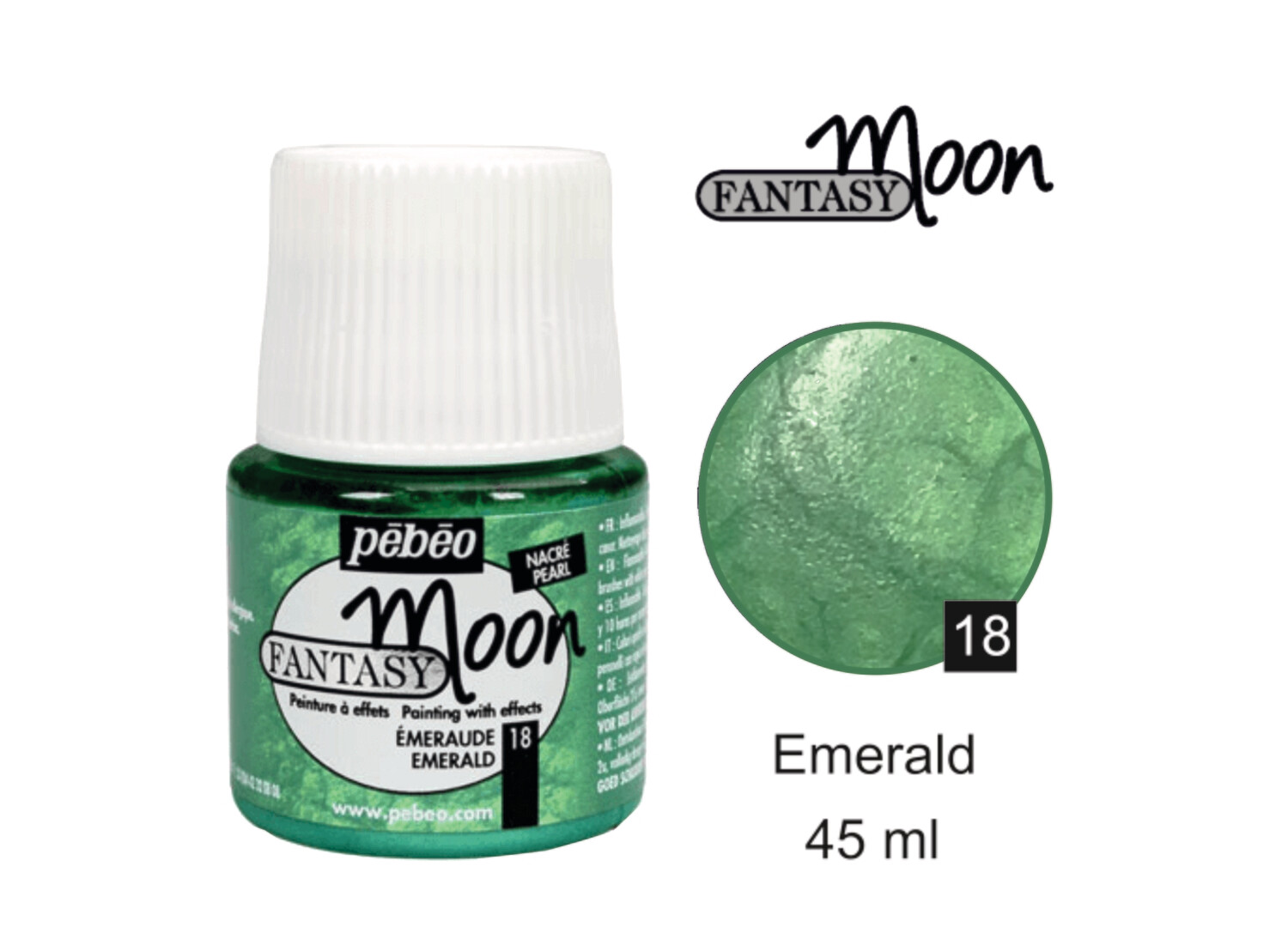 Fantasy Moon Decorative color Emerald No. 18 , 45 ml