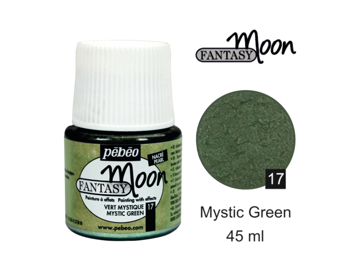 Fantasy Moon Decorative color Mystic green No. 17 , 45 ml