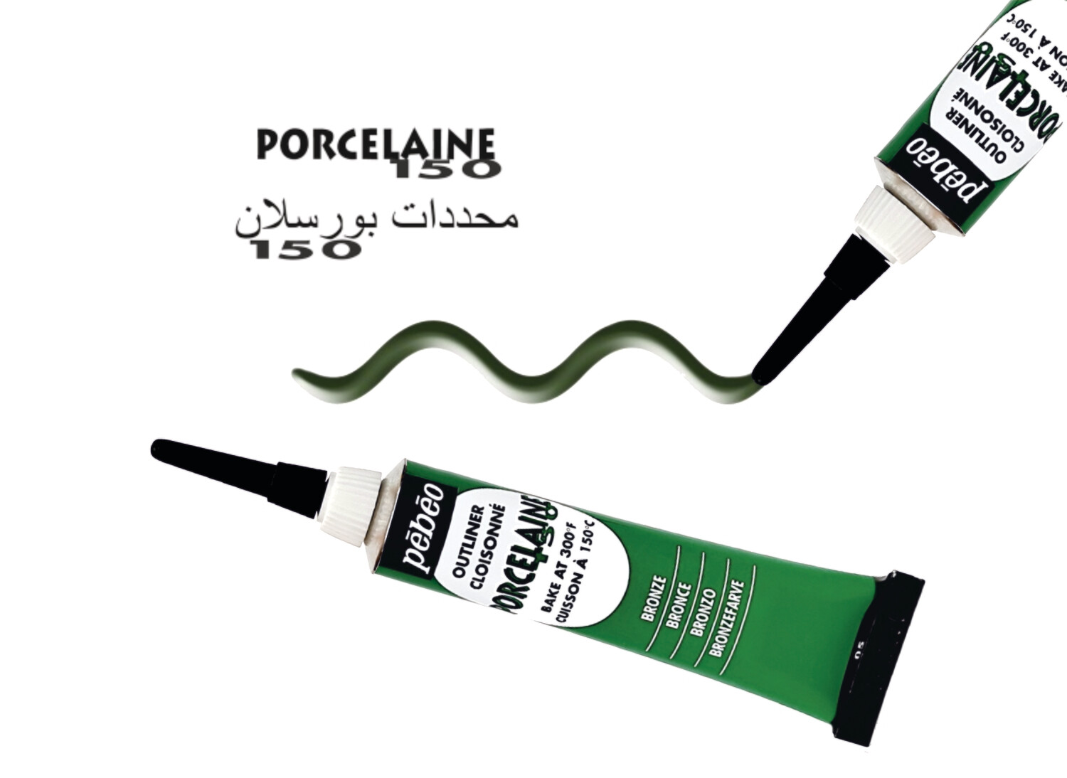 Porcelain 150 outliner, Bronze green, No. 05 Porcelain 150 outliner, Bronze green, No. 05