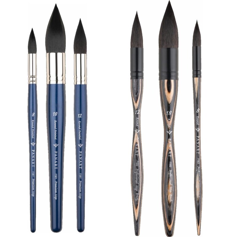 Water Color Art Brushes