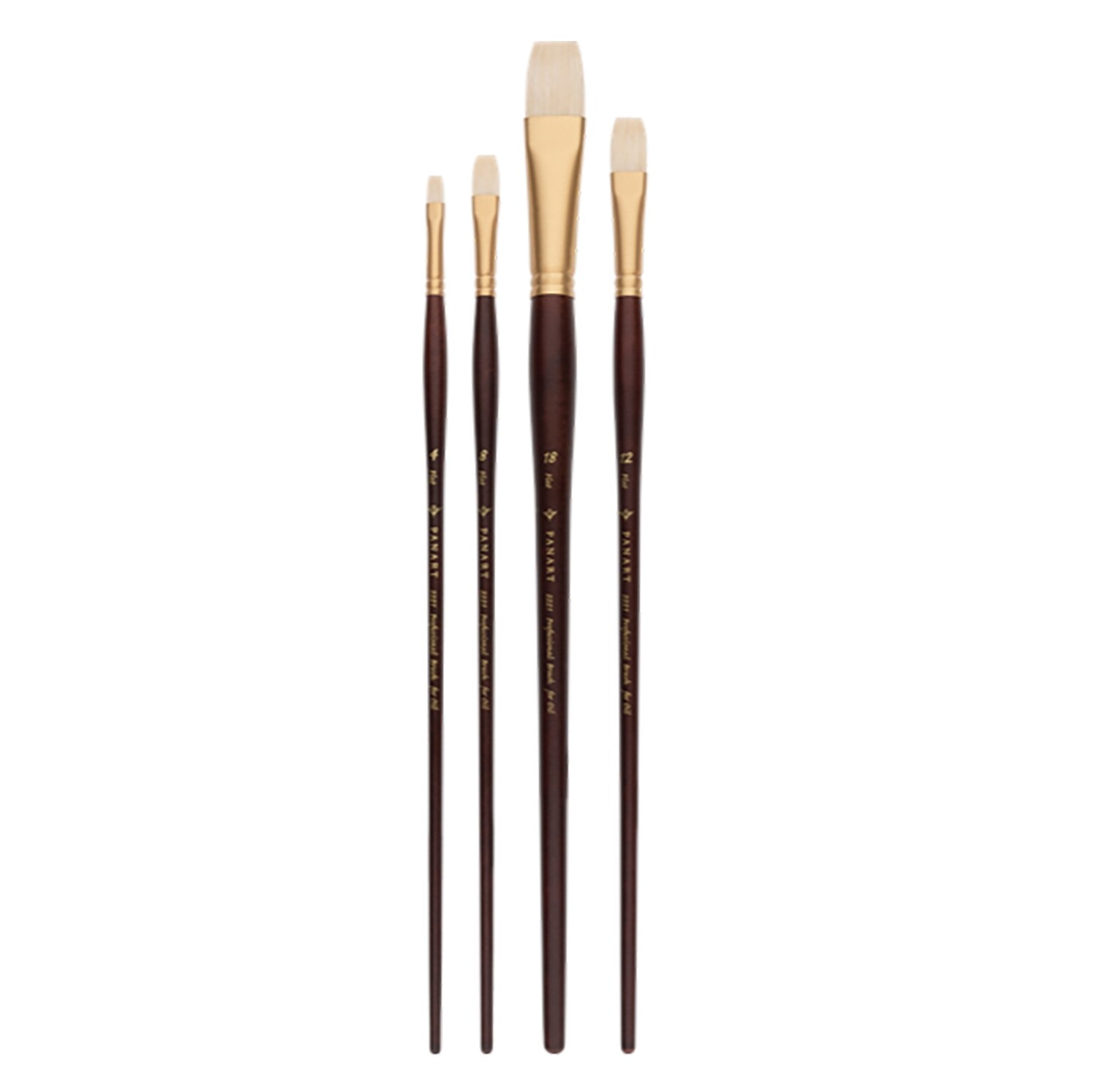 Interlocked Bristle Flat Brush size 20