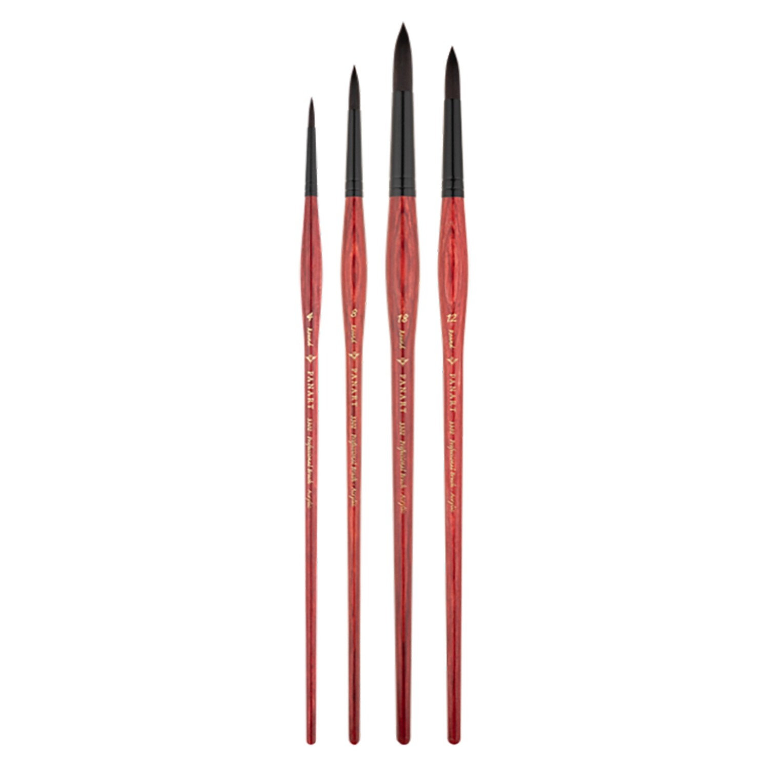 Interlocked synthetic Round Brush Size 08