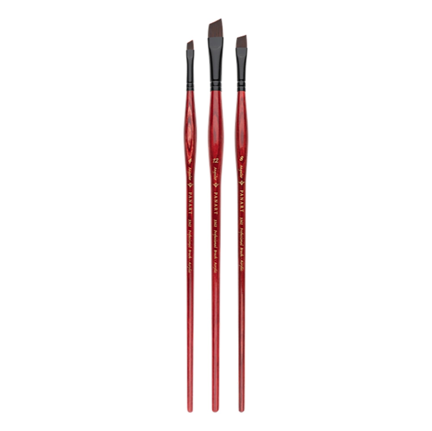 Interlocked synthetic Angular Brush Size 08