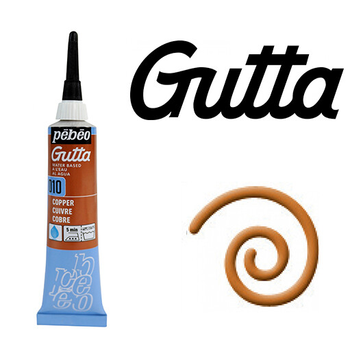 Setasilk Gutta 20ml Pearl Copper 010