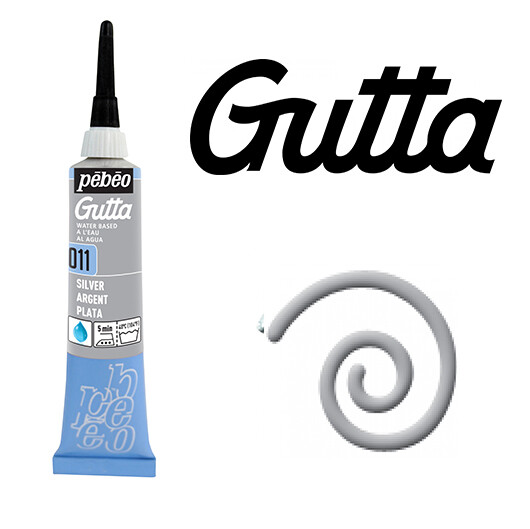 Setasilk Gutta  20ml  Pearl Silver 011