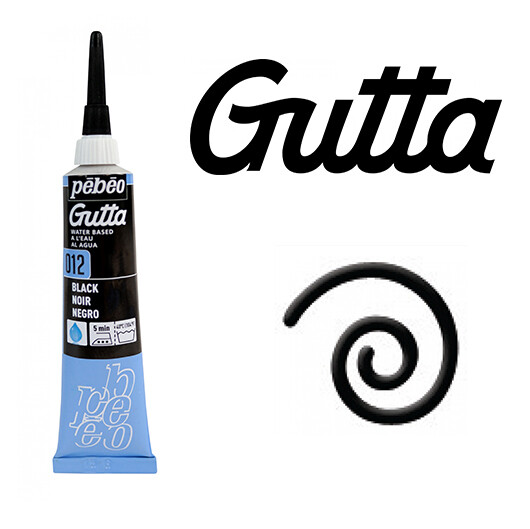 Setasilk Gutta 20ml Pearl Black 012