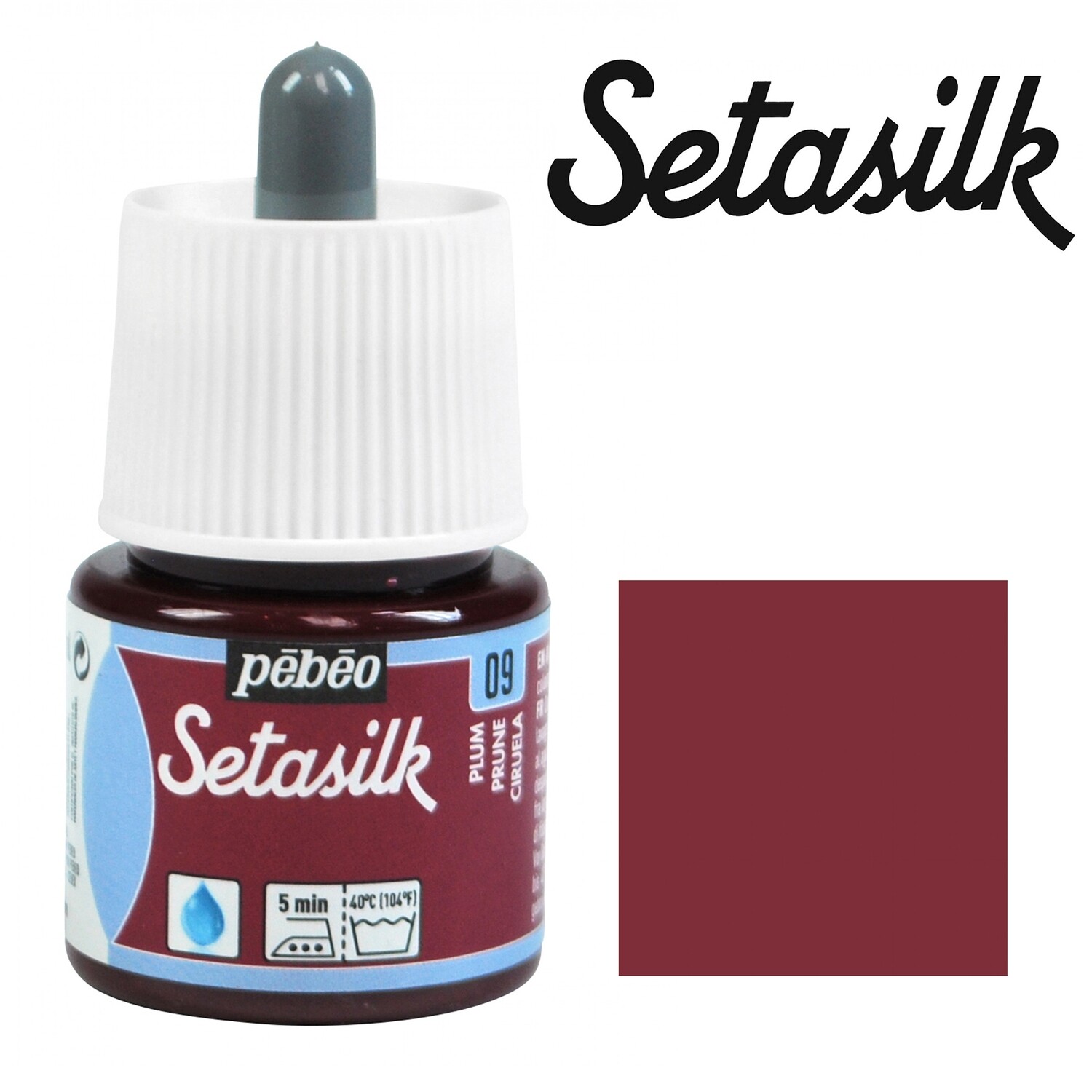 Setasilk 45ml 009 Plum Setasilk 45ml 009 Plum