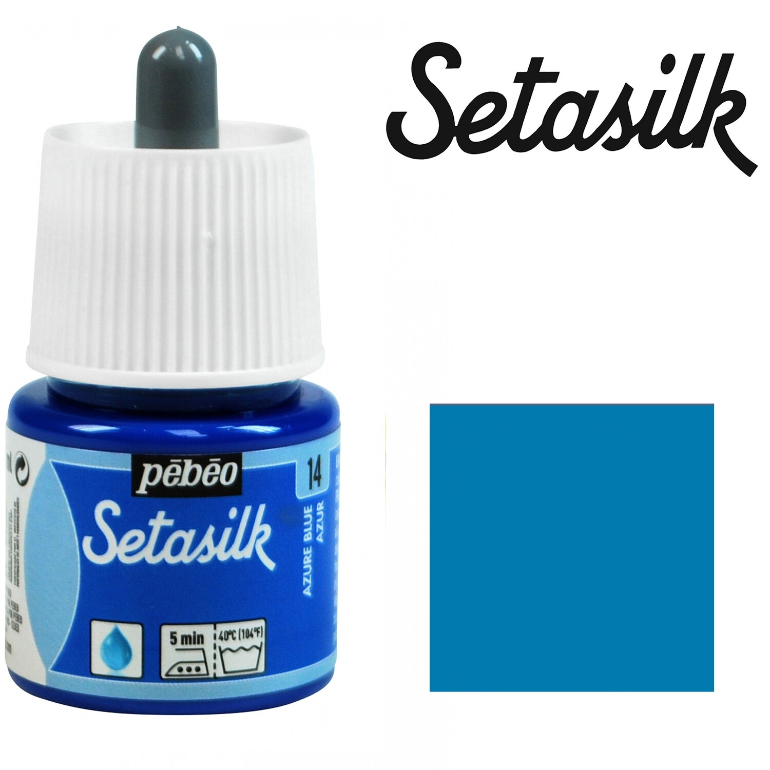Setasilk 45ml 014 Azure Blue Setasilk 45ml 014 Azure Blue