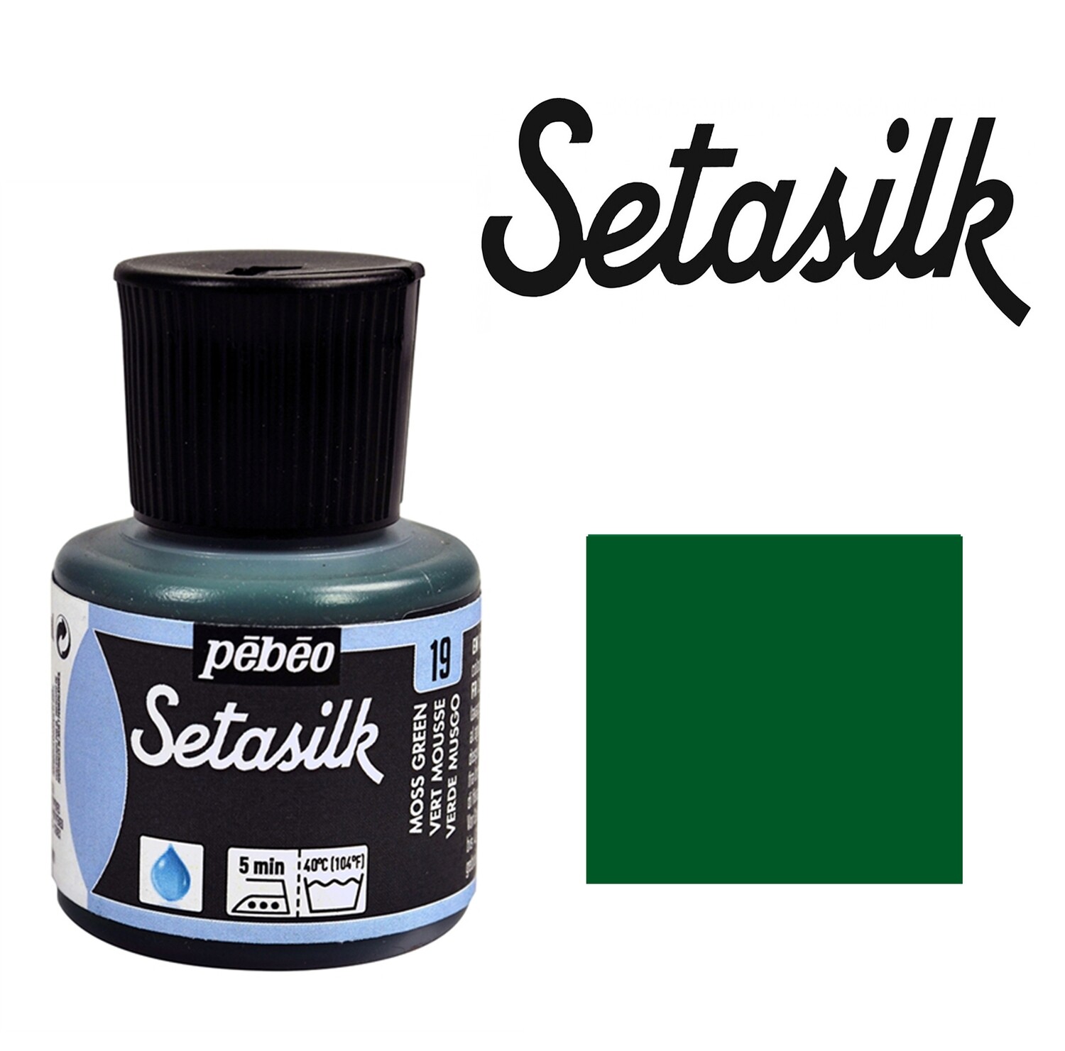 Setasilk 45ml 019 Moss Green Setasilk 45ml 019 Moss Green