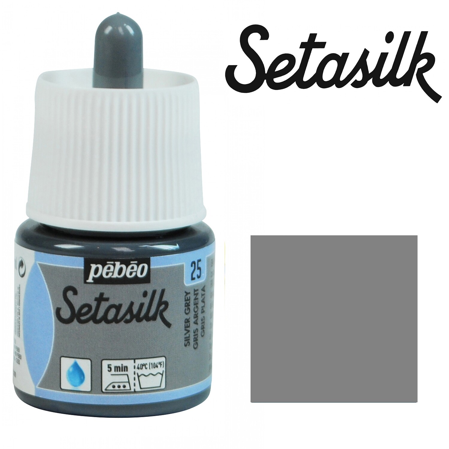 Setasilk 45ml 025 Silver Grey